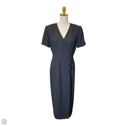 Dress Casual Maxi By Maggy London In Black, Size: 10