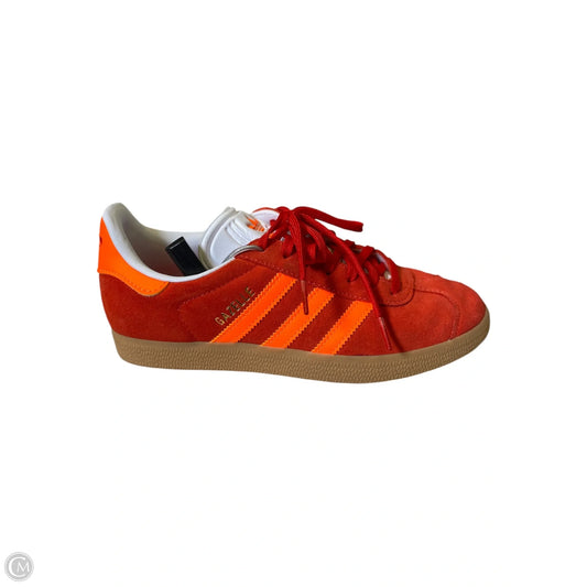 Shoes Sneakers By Adidas In Orange, Size: 7