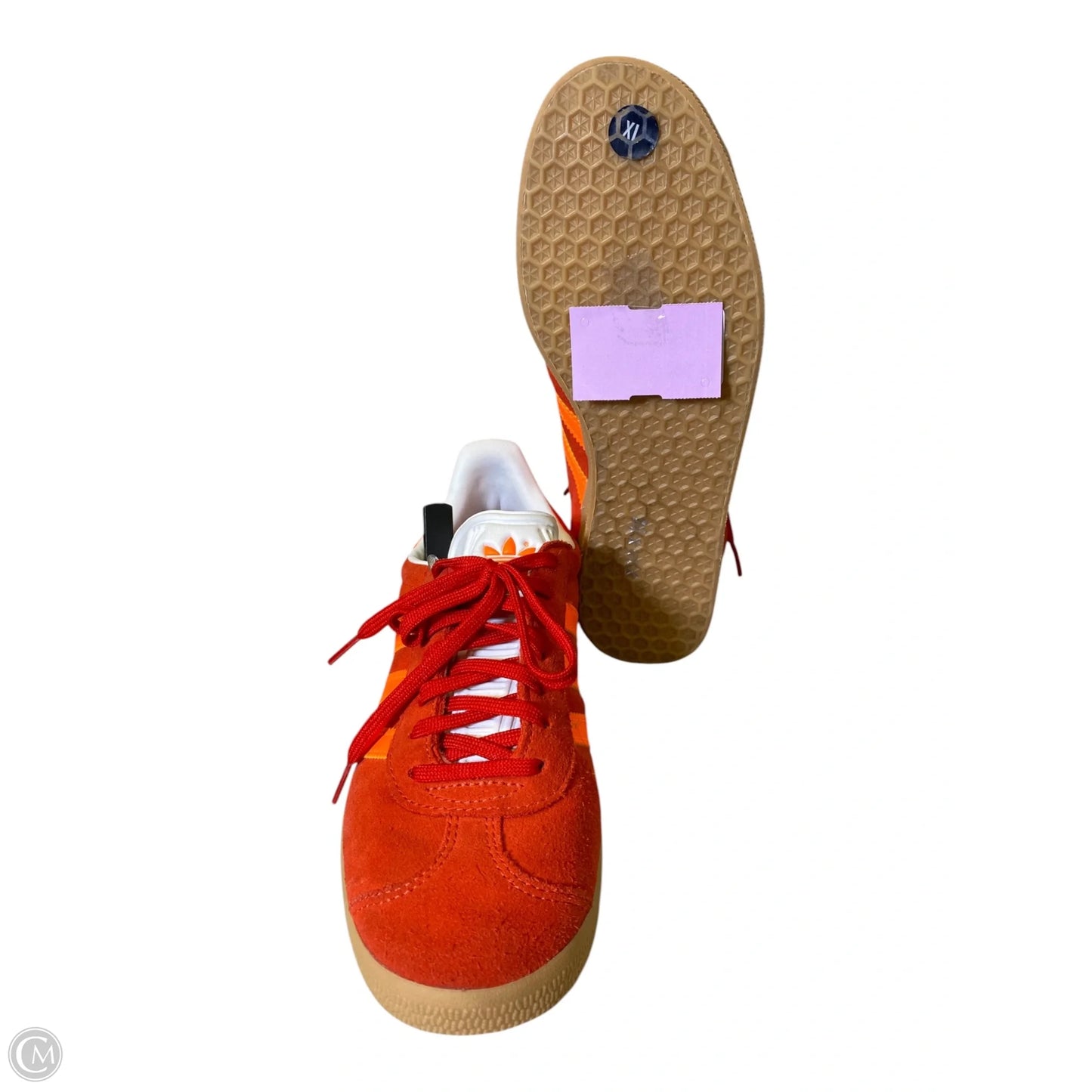 Shoes Sneakers By Adidas In Orange, Size: 7