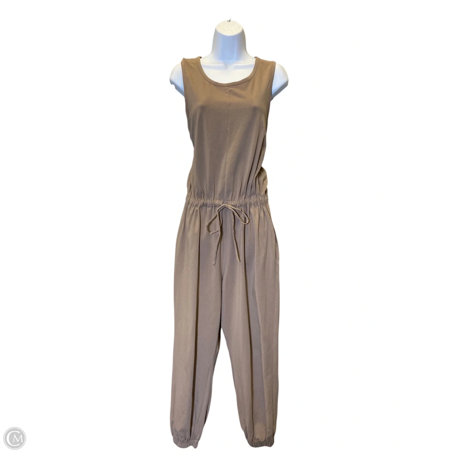 Jumpsuit By Evereve In Beige, Size: L