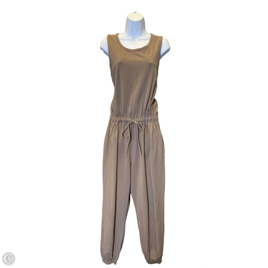 Jumpsuit By Evereve In Beige, Size: L
