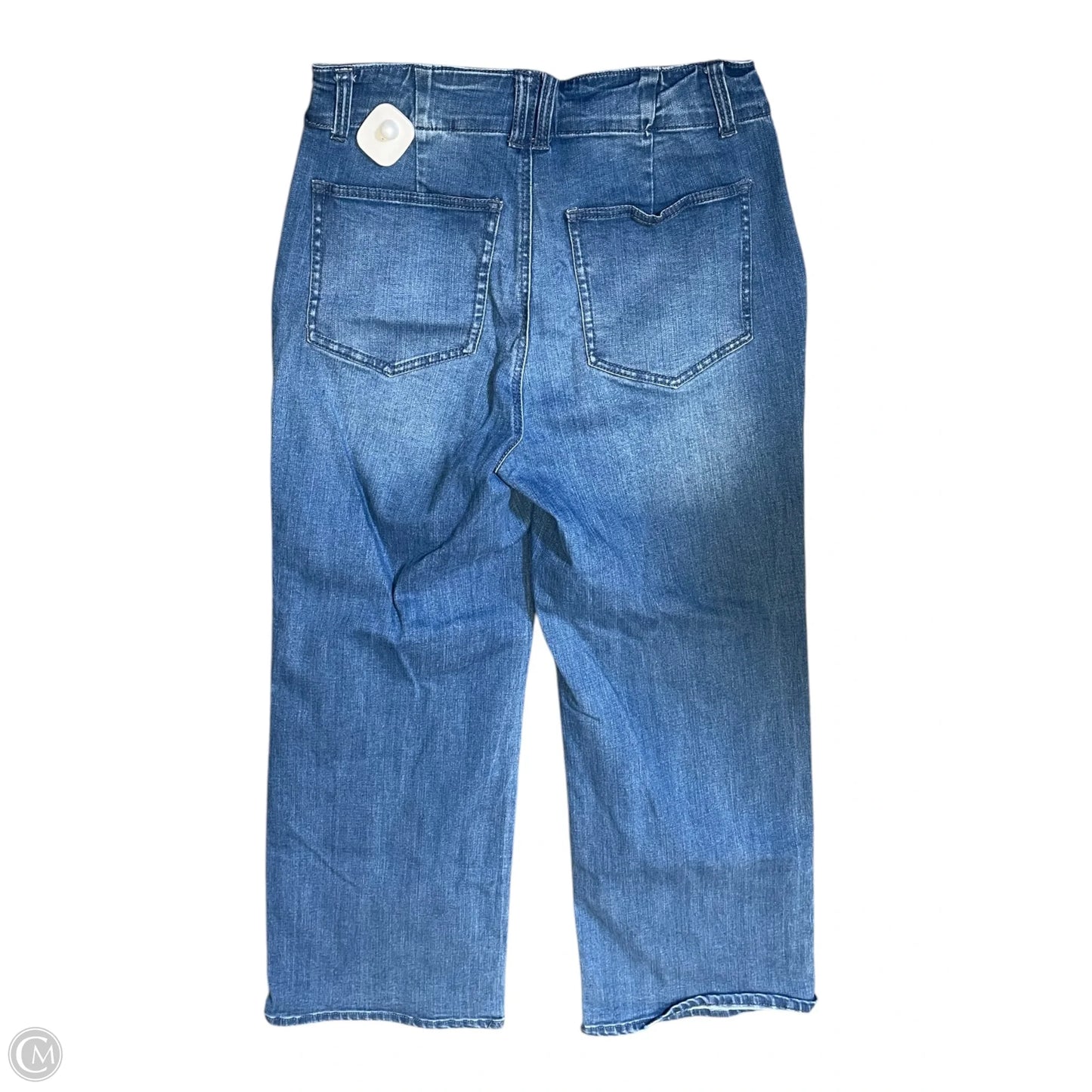 Jeans Wide Leg By Draper James In Blue Denim, Size: 10