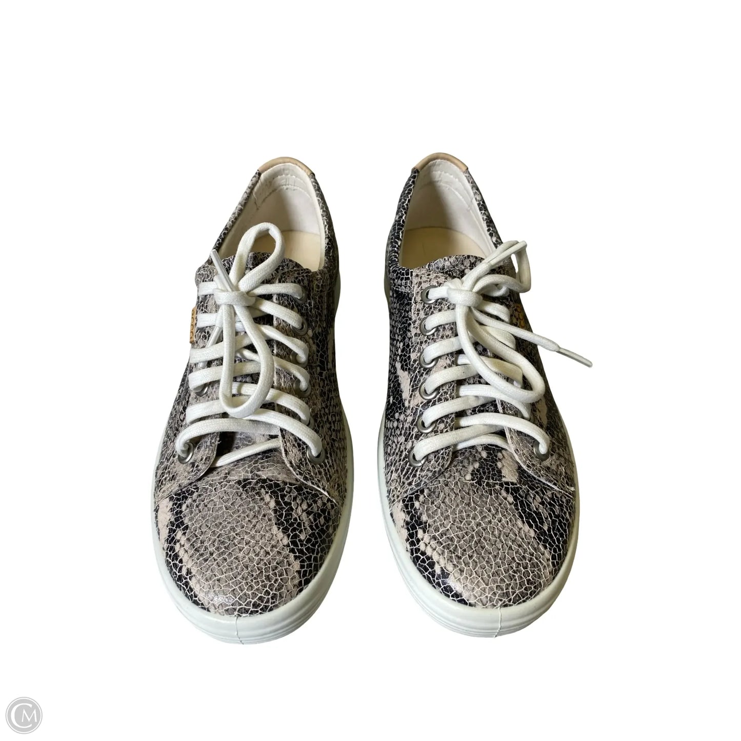 Shoes Flats By Ecco In Snakeskin Print, Size: 7.5