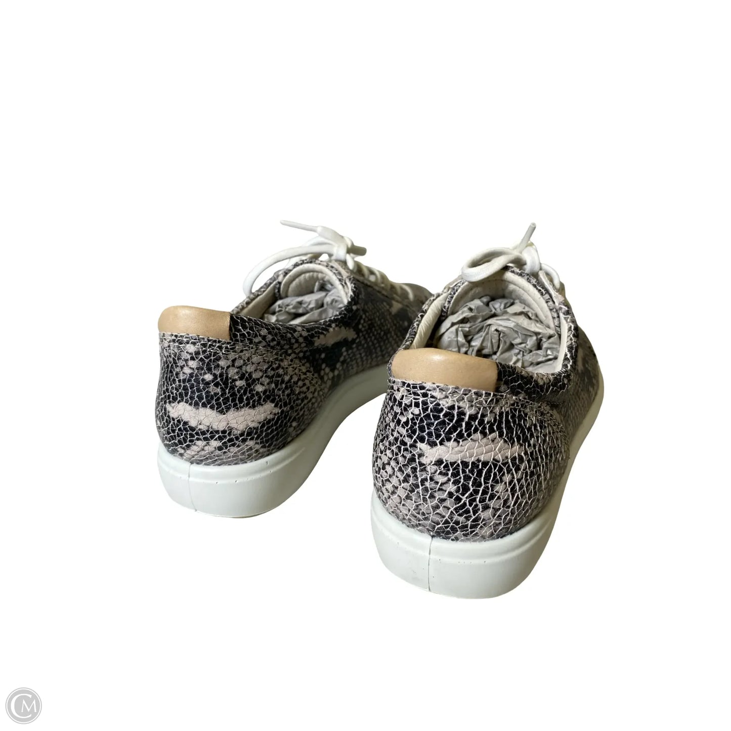 Shoes Flats By Ecco In Snakeskin Print, Size: 7.5