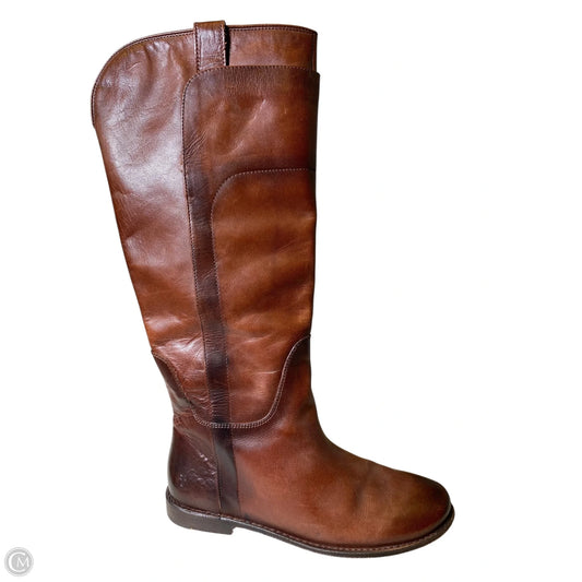 Boots Designer By Frye In Brown, Size: 8