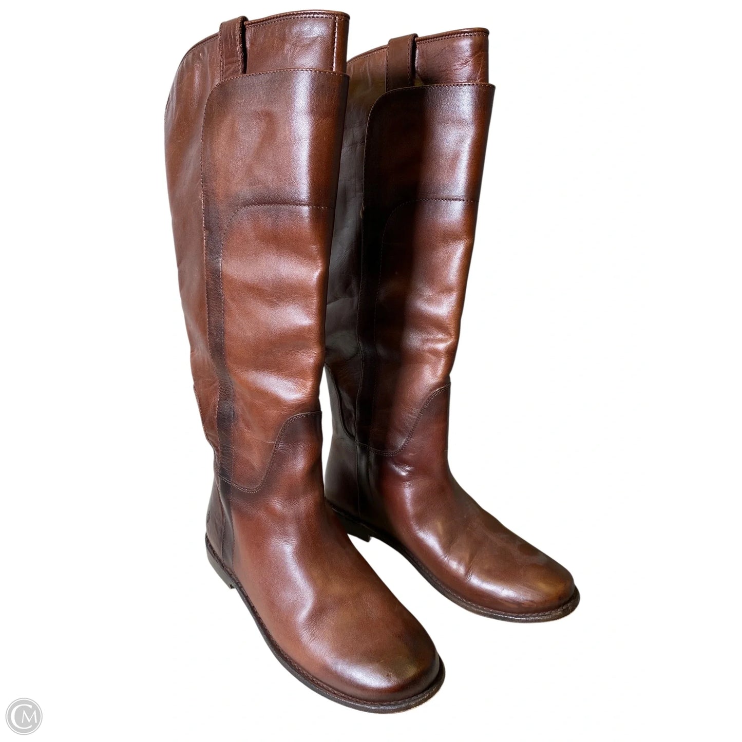 Boots Designer By Frye In Brown, Size: 8