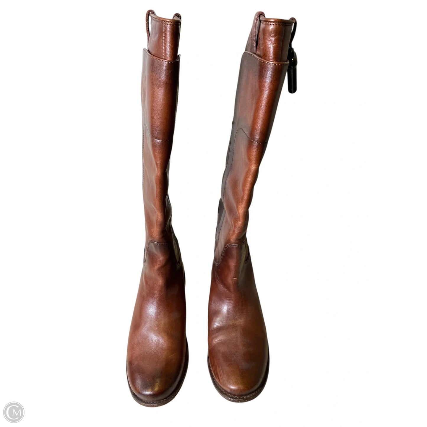 Boots Designer By Frye In Brown, Size: 8