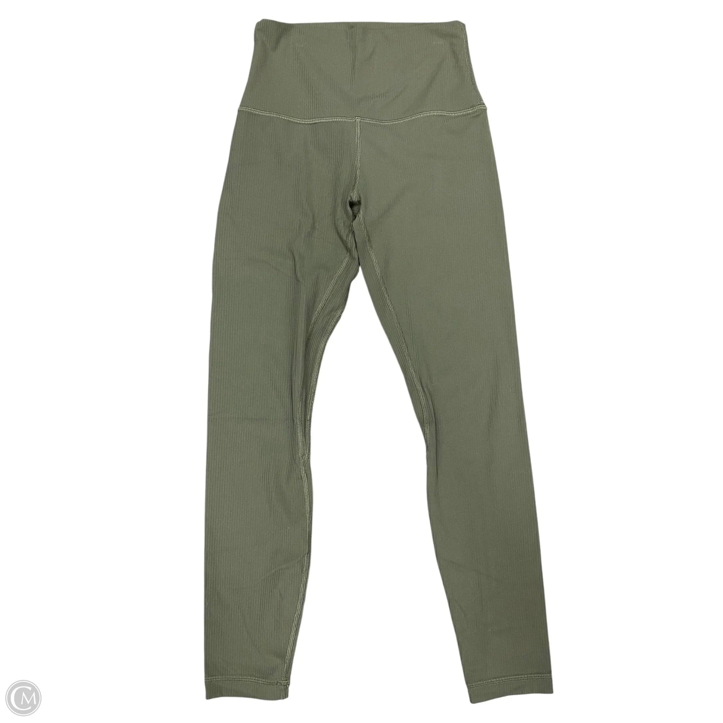 Athletic Leggings By Lululemon In Green, Size: 4