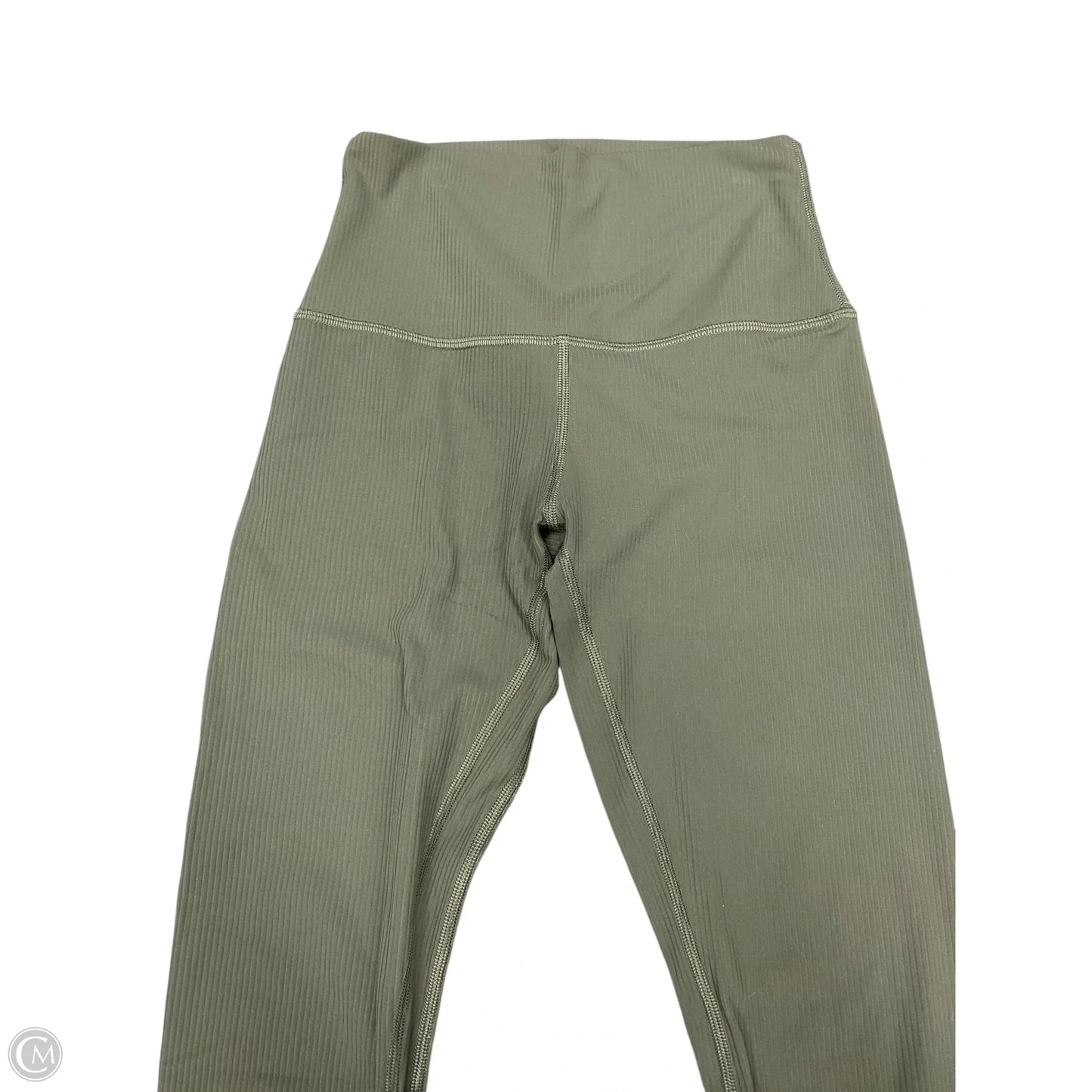Athletic Leggings By Lululemon In Green, Size: 4