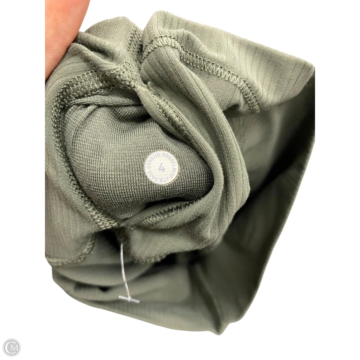 Athletic Leggings By Lululemon In Green, Size: 4