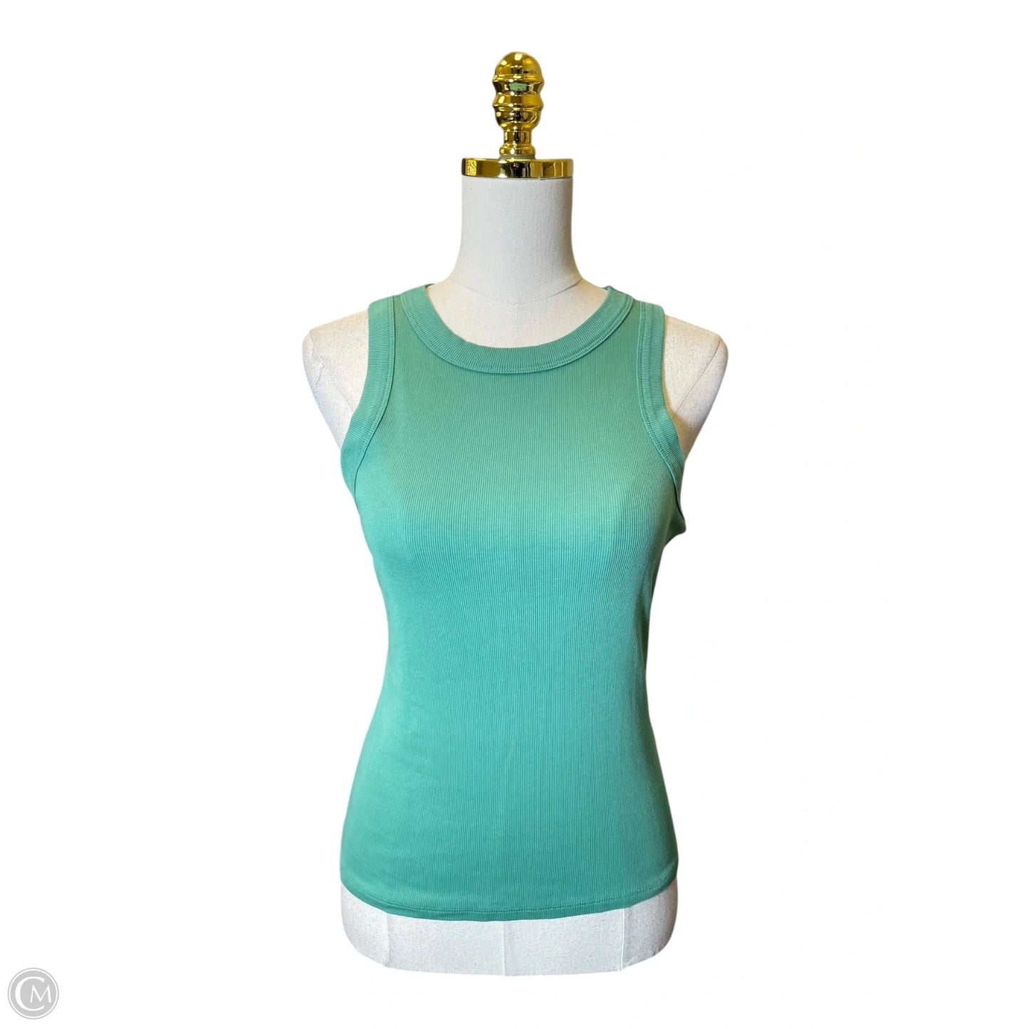 Top Sleeveless By Madewell In Green, Size: M