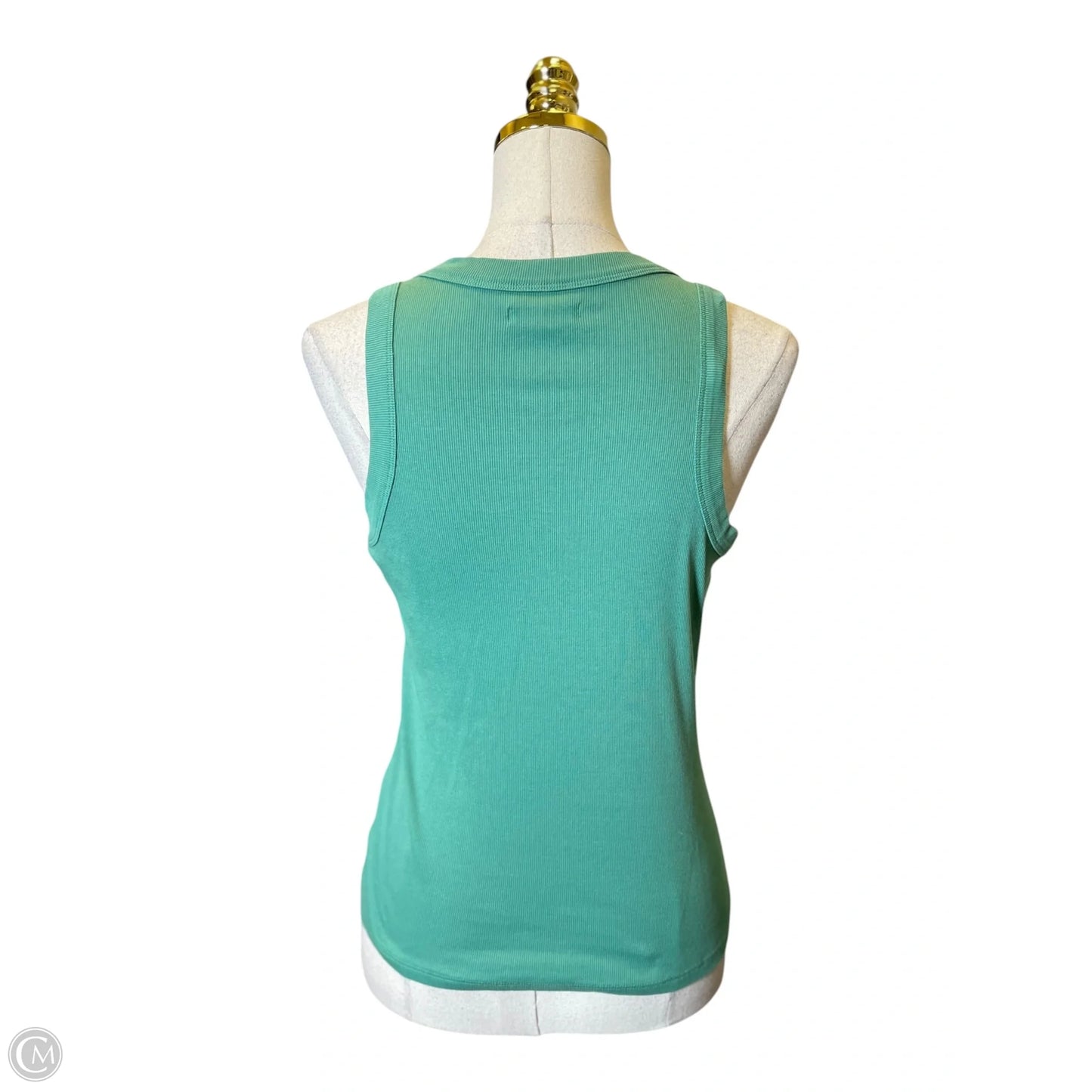 Top Sleeveless By Madewell In Green, Size: M