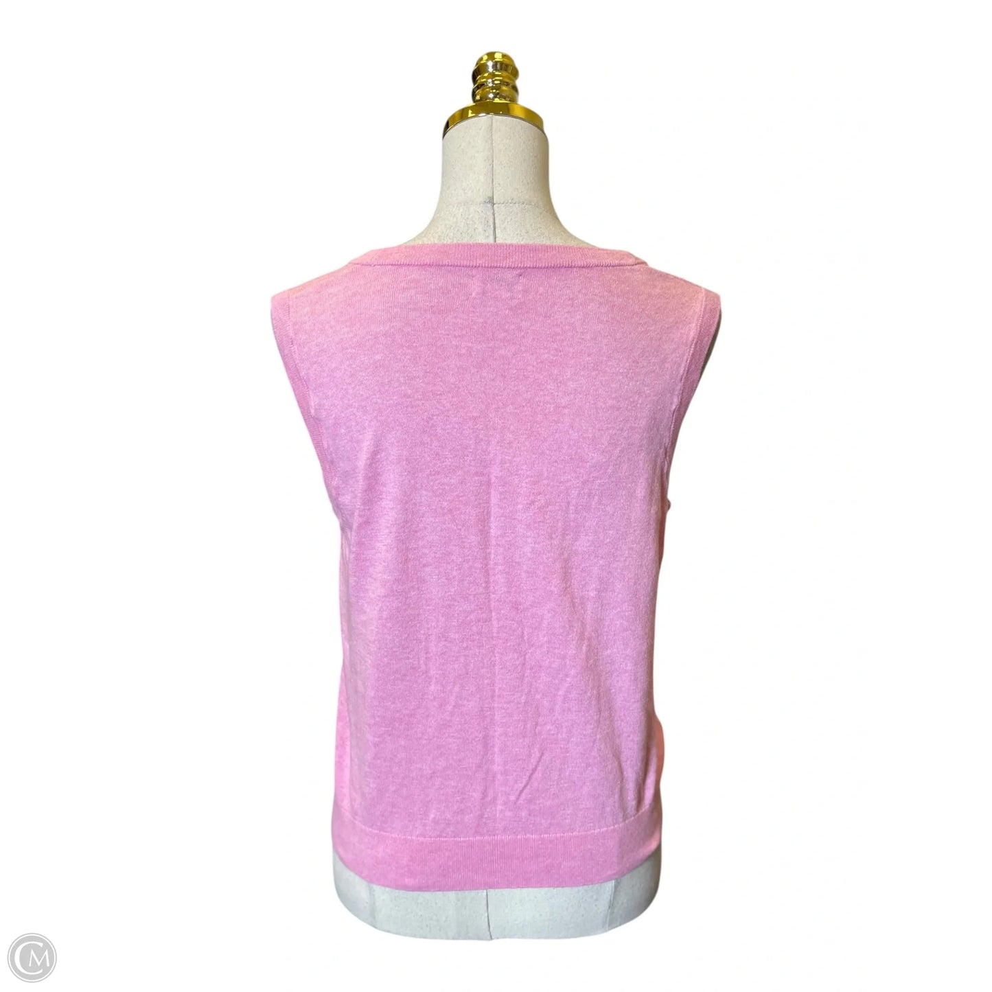 Top Sleeveless By J. Crew In Pink, Size: S