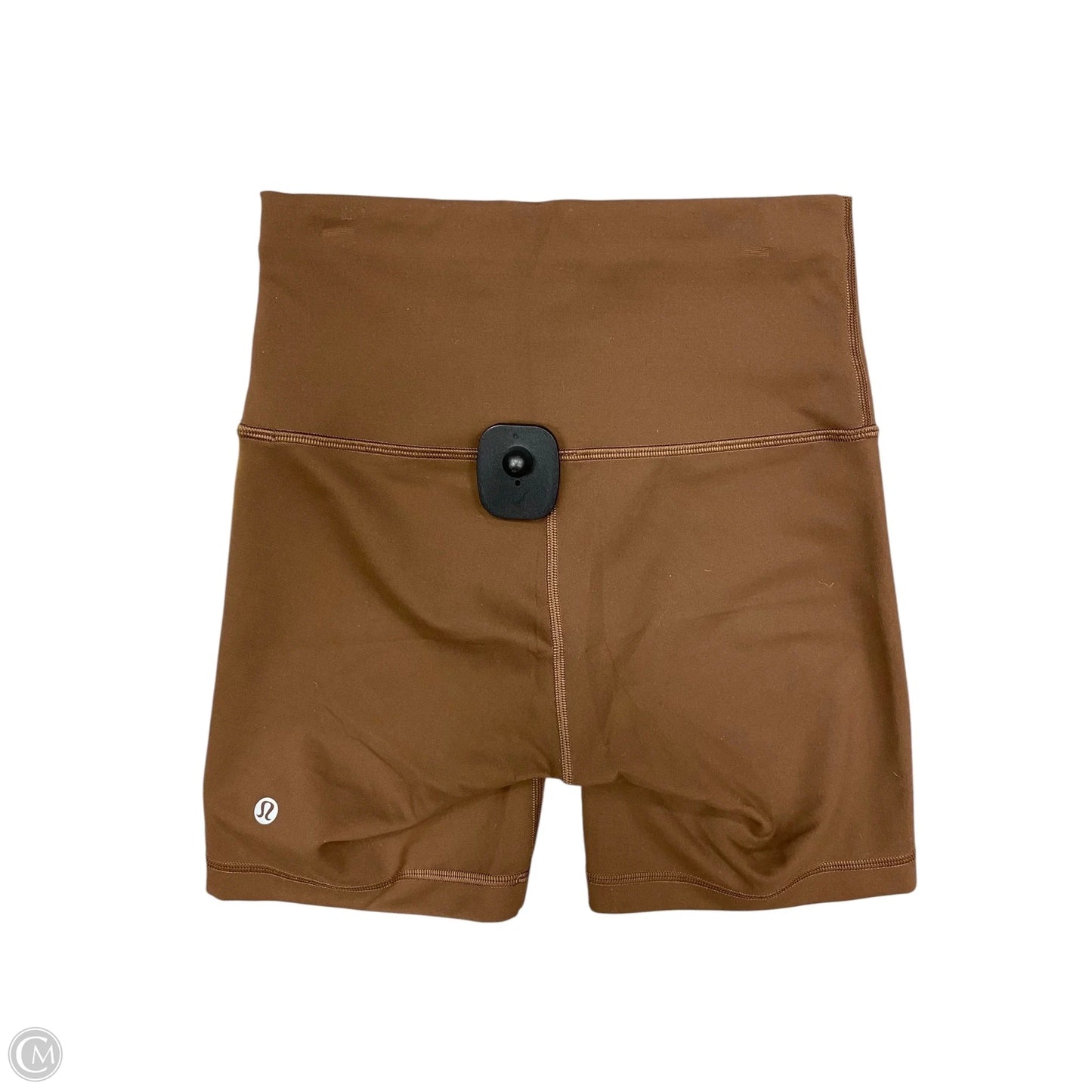 Athletic Shorts By Lululemon In Brown, Size: 4