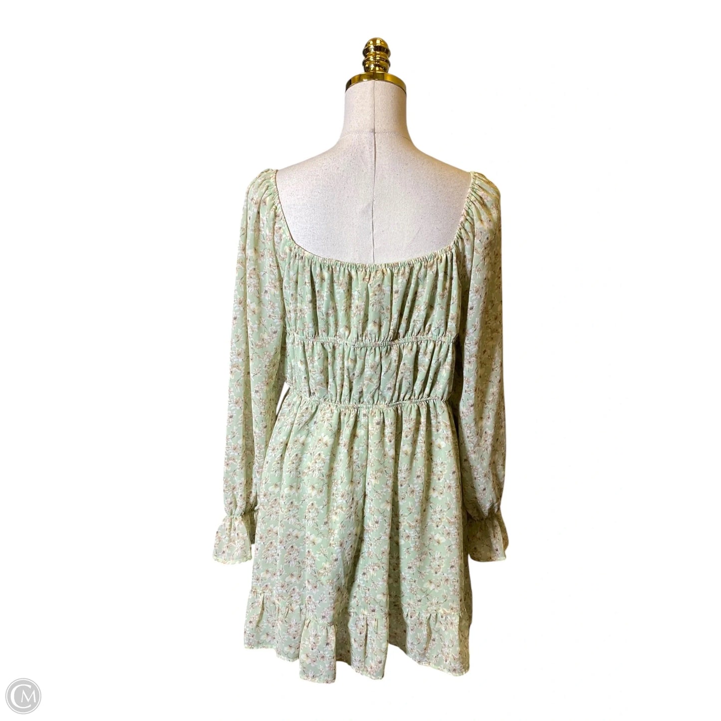 Dress Casual Midi By Clothes Mentor In Floral Print, Size: M