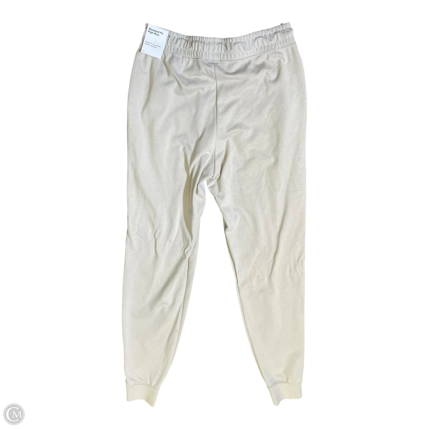 Athletic Pants By Nike In Beige, Size: S