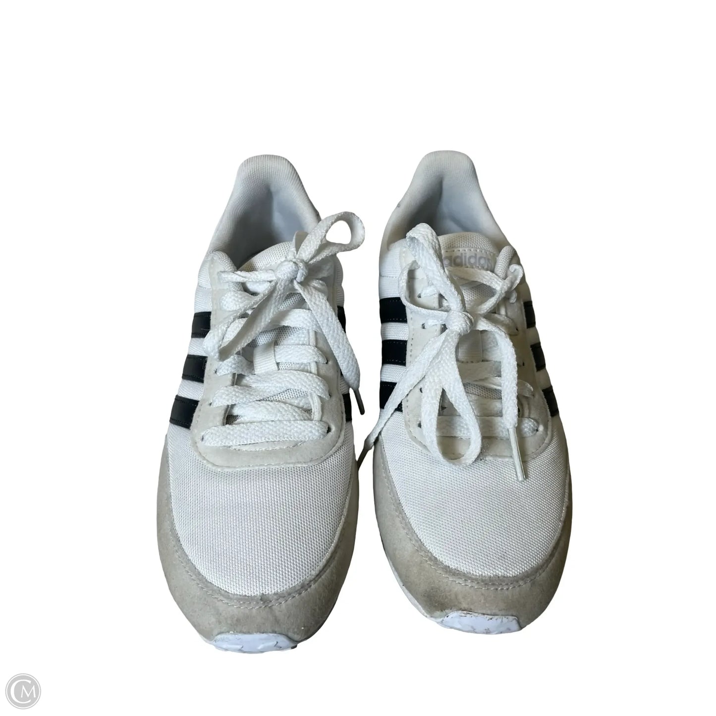 Shoes Sneakers By Adidas In Black & White, Size: 6