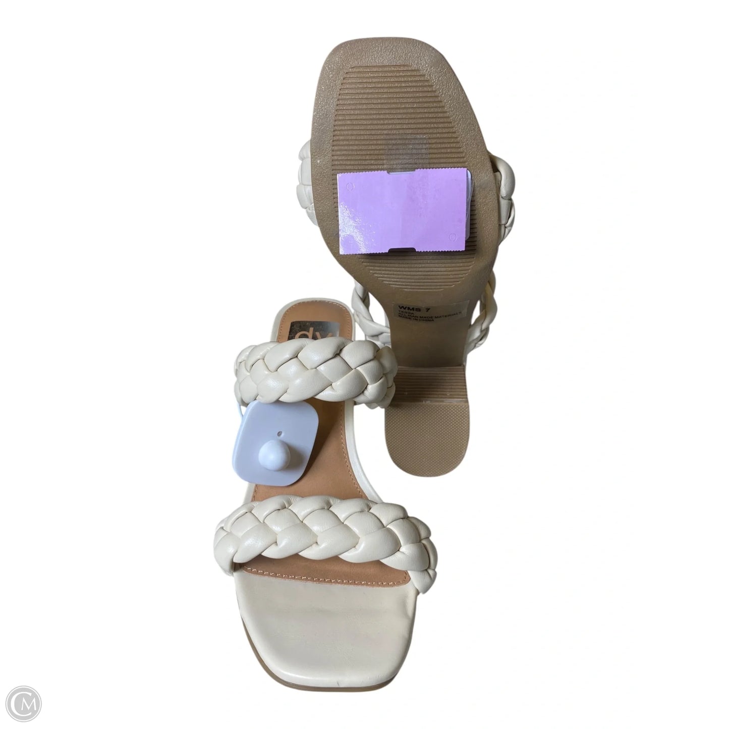 Shoes Heels Block By Dolce Vita In Cream, Size: 7