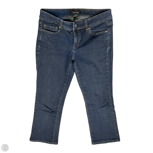 Jeans Cropped By White House Black Market In Blue Denim, Size: 6