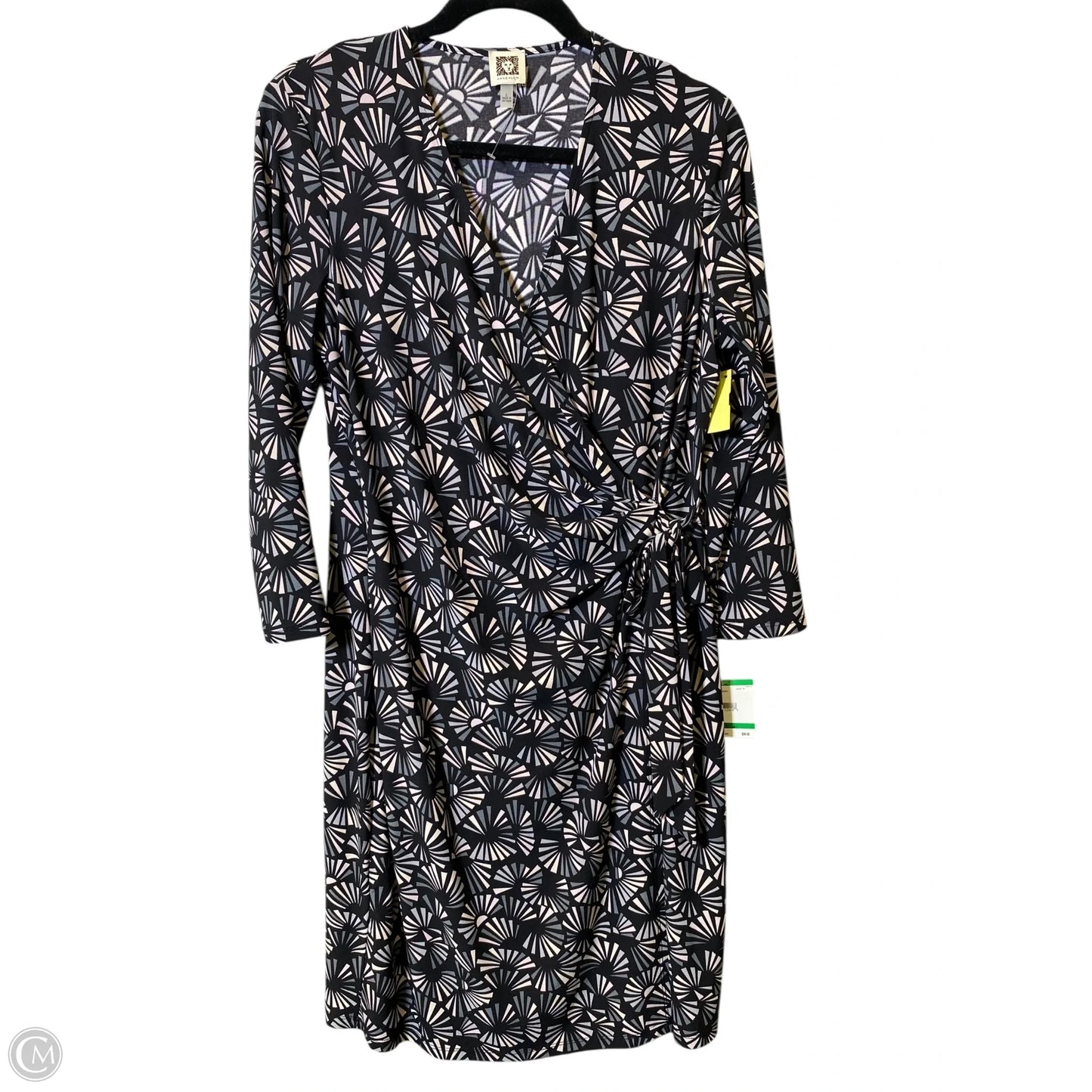 Dress Casual Midi By Anne Klein In Multi-colored, Size: L