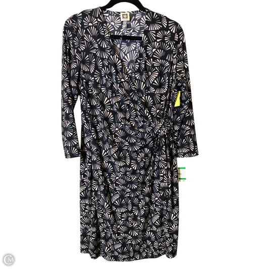 Dress Casual Midi By Anne Klein In Multi-colored, Size: L