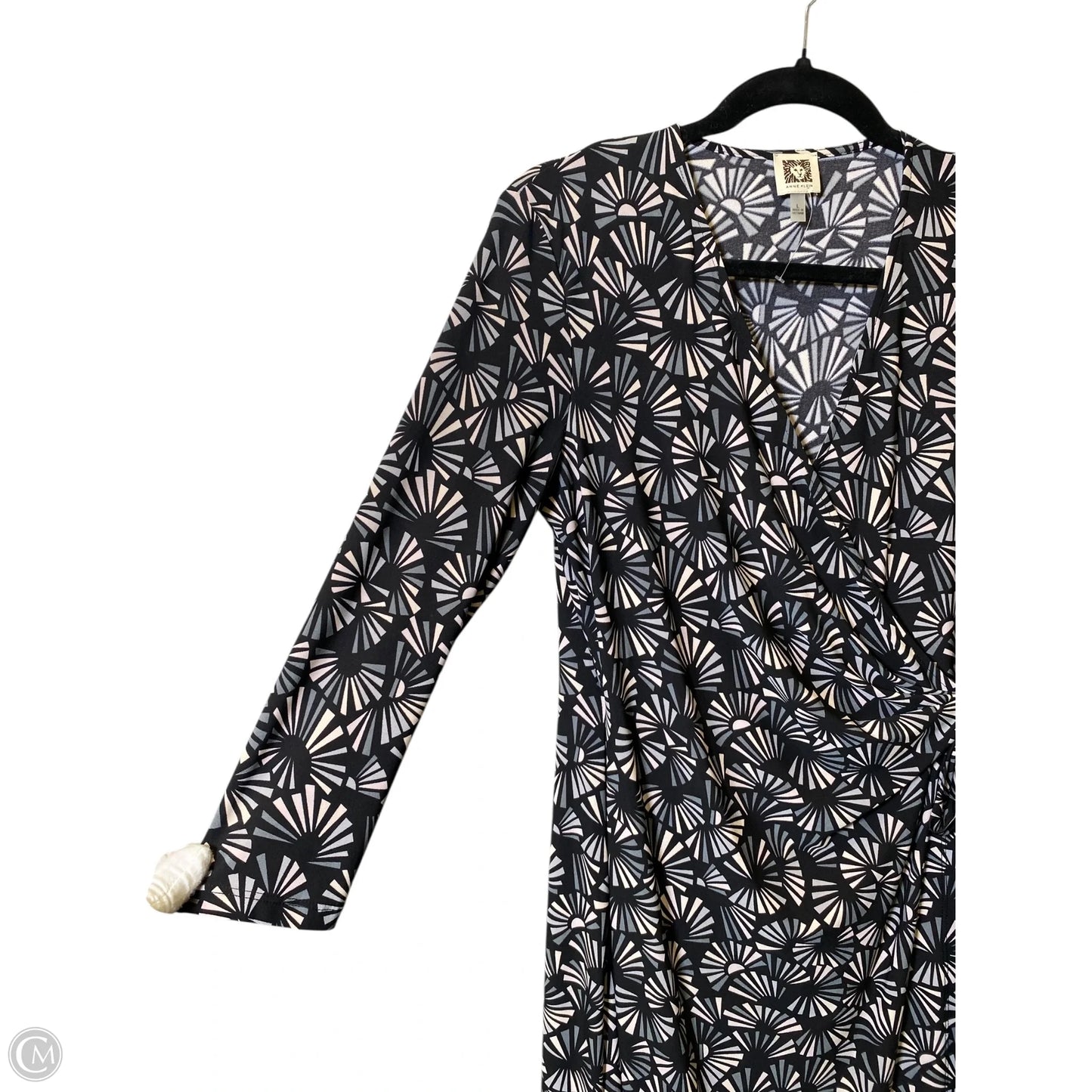 Dress Casual Midi By Anne Klein In Multi-colored, Size: L