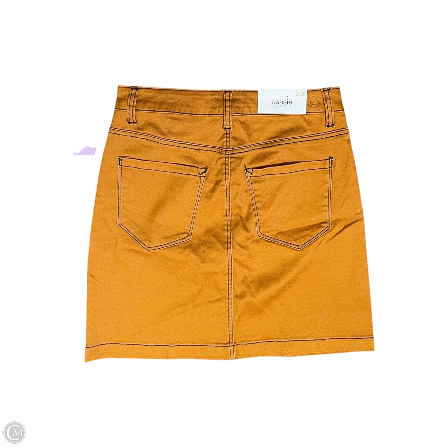 Skirt Midi By Kensie In Orange, Size: 2