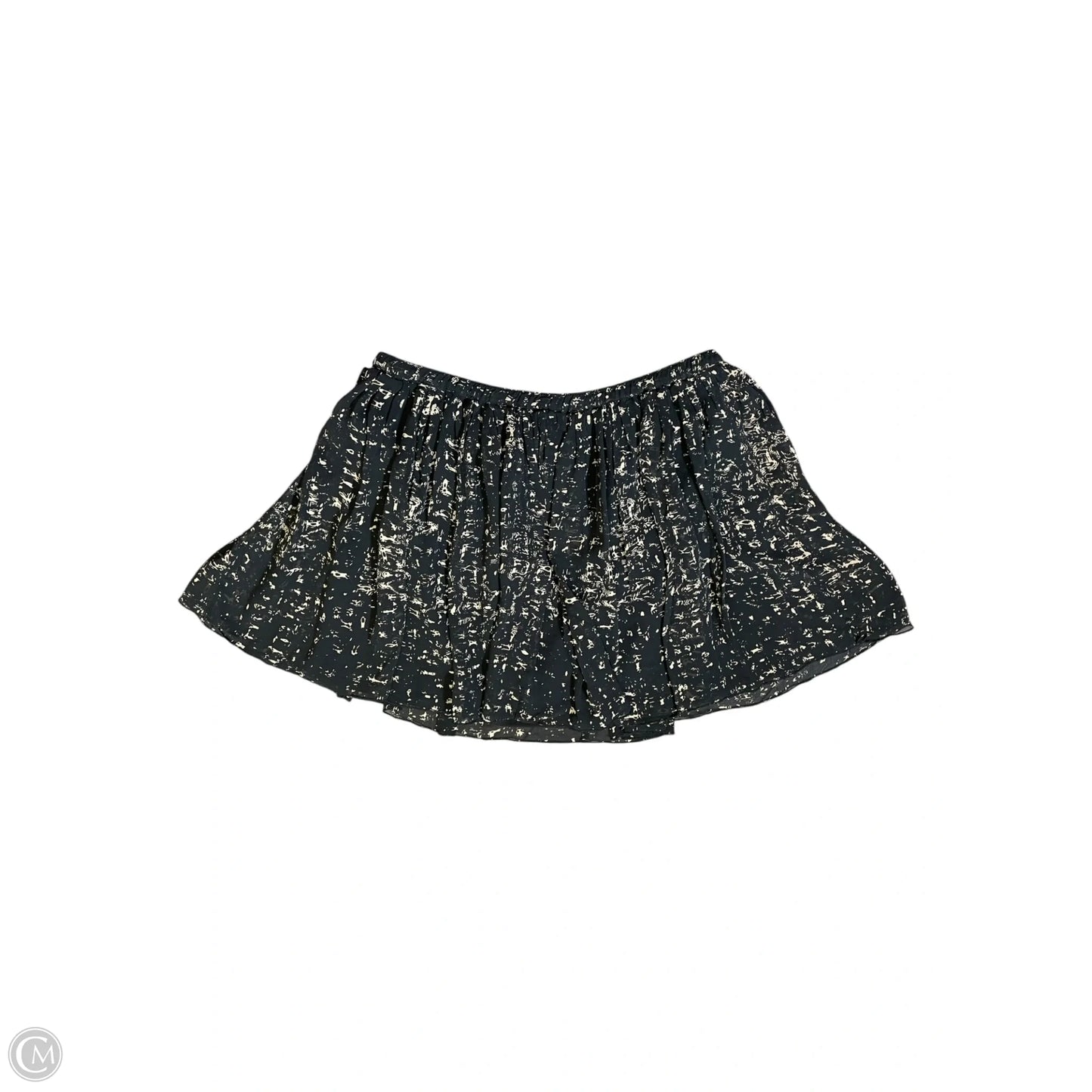 Skirt Midi By Clothes Mentor In Black & Tan, Size: M