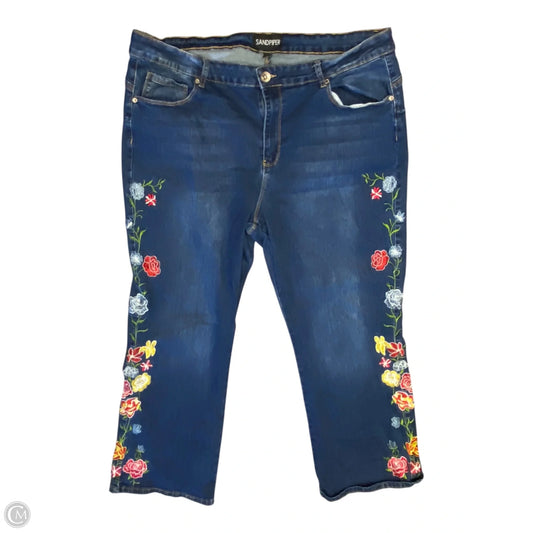 Jeans Straight By Clothes Mentor In Multi-colored, Size: 22