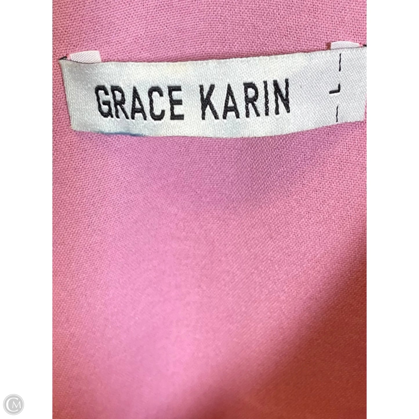 Dress Casual Midi By Grace Karin In Gold & Pink, Size: L