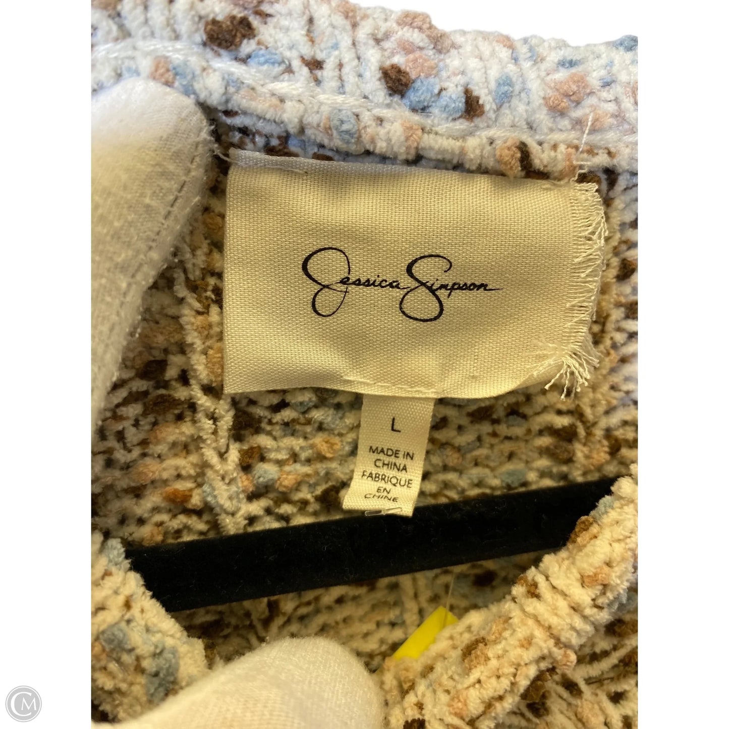 Sweater By Jessica Simpson In Multi-colored, Size: L