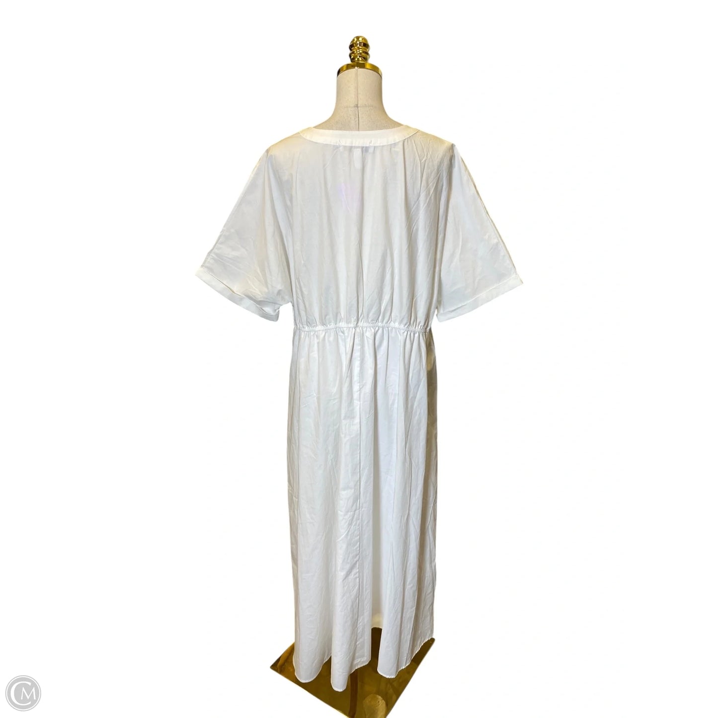 Dress Casual Maxi By Ellen Tracy In White, Size: Xl