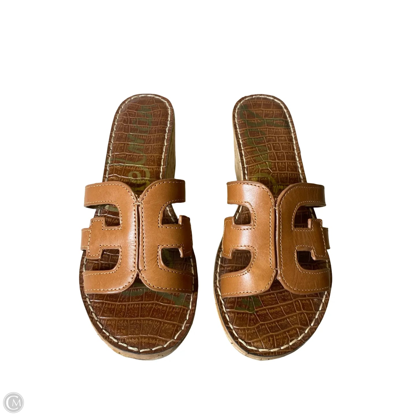 Shoes Heels Wedge By Sam Edelman In Brown, Size: 8.5
