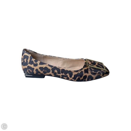 Shoes Flats By Franco Sarto In Animal Print, Size: 8.5
