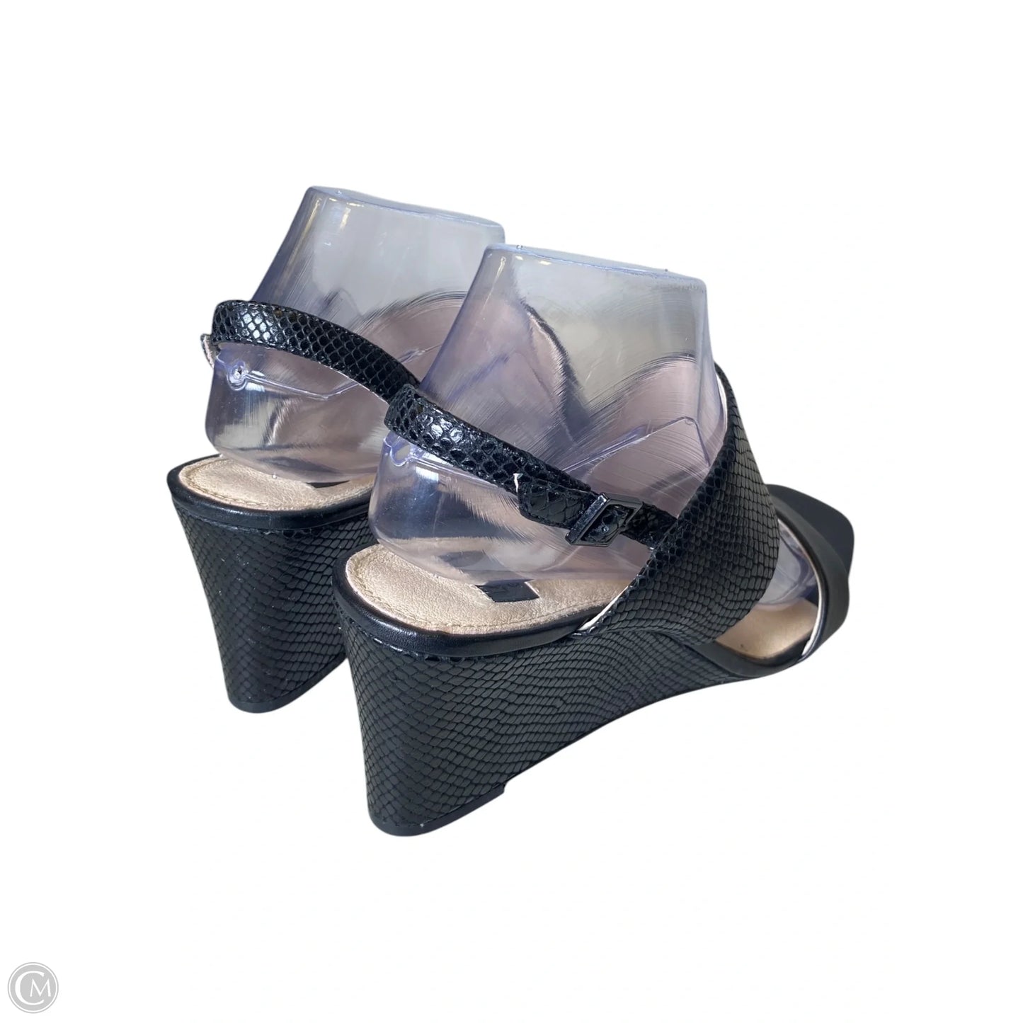 Shoes Heels Wedge By Louise Et Cie In Black, Size: 9