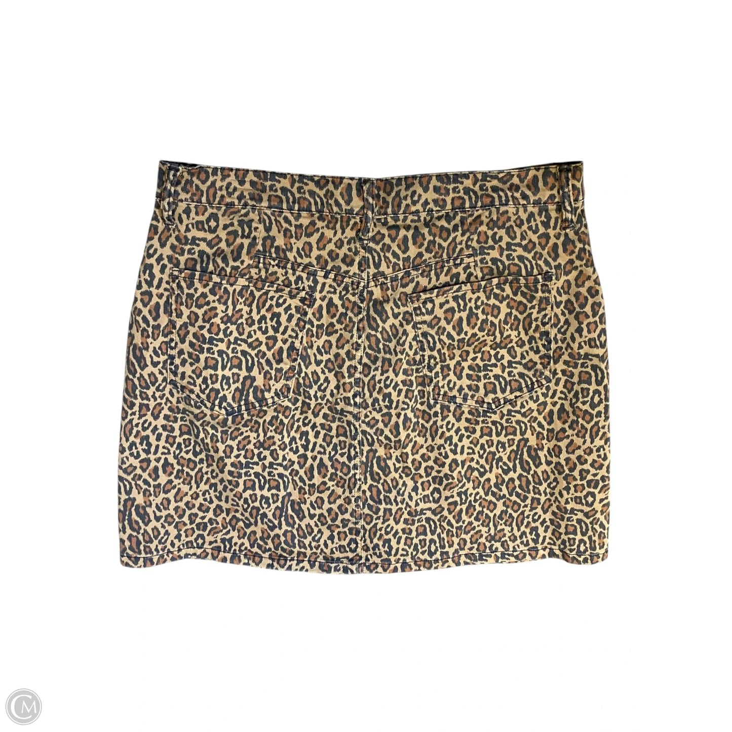 Skirt Midi By Banana Republic In Animal Print, Size: 14