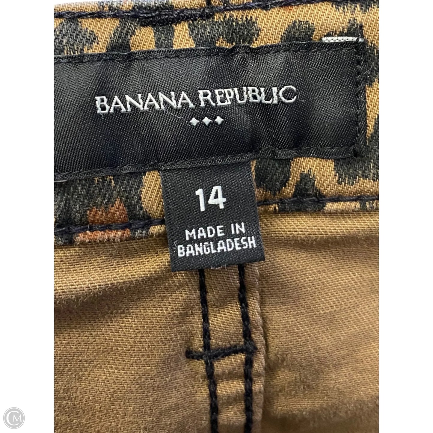 Skirt Midi By Banana Republic In Animal Print, Size: 14