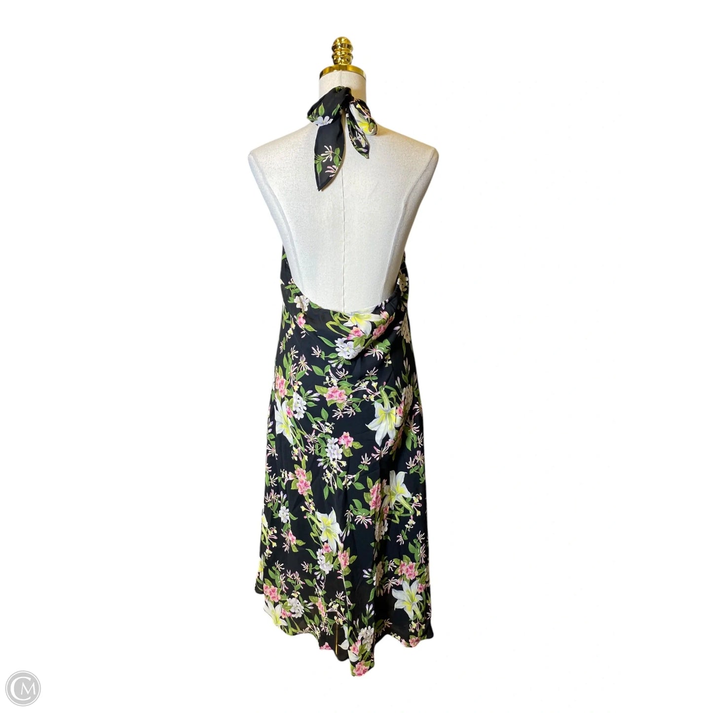 Dress Casual Midi By Clothes Mentor In Floral Print, Size: 16