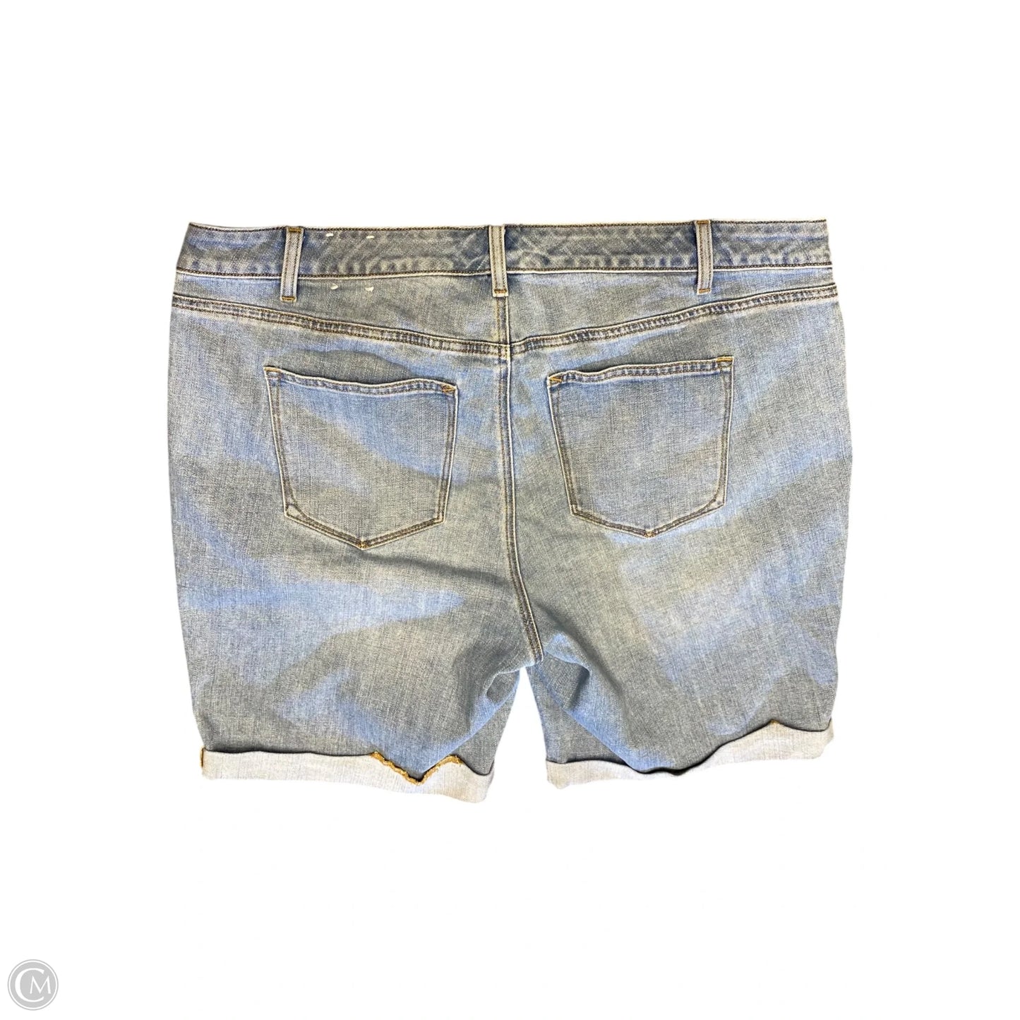 Shorts By Talbots In Blue Denim, Size: 16