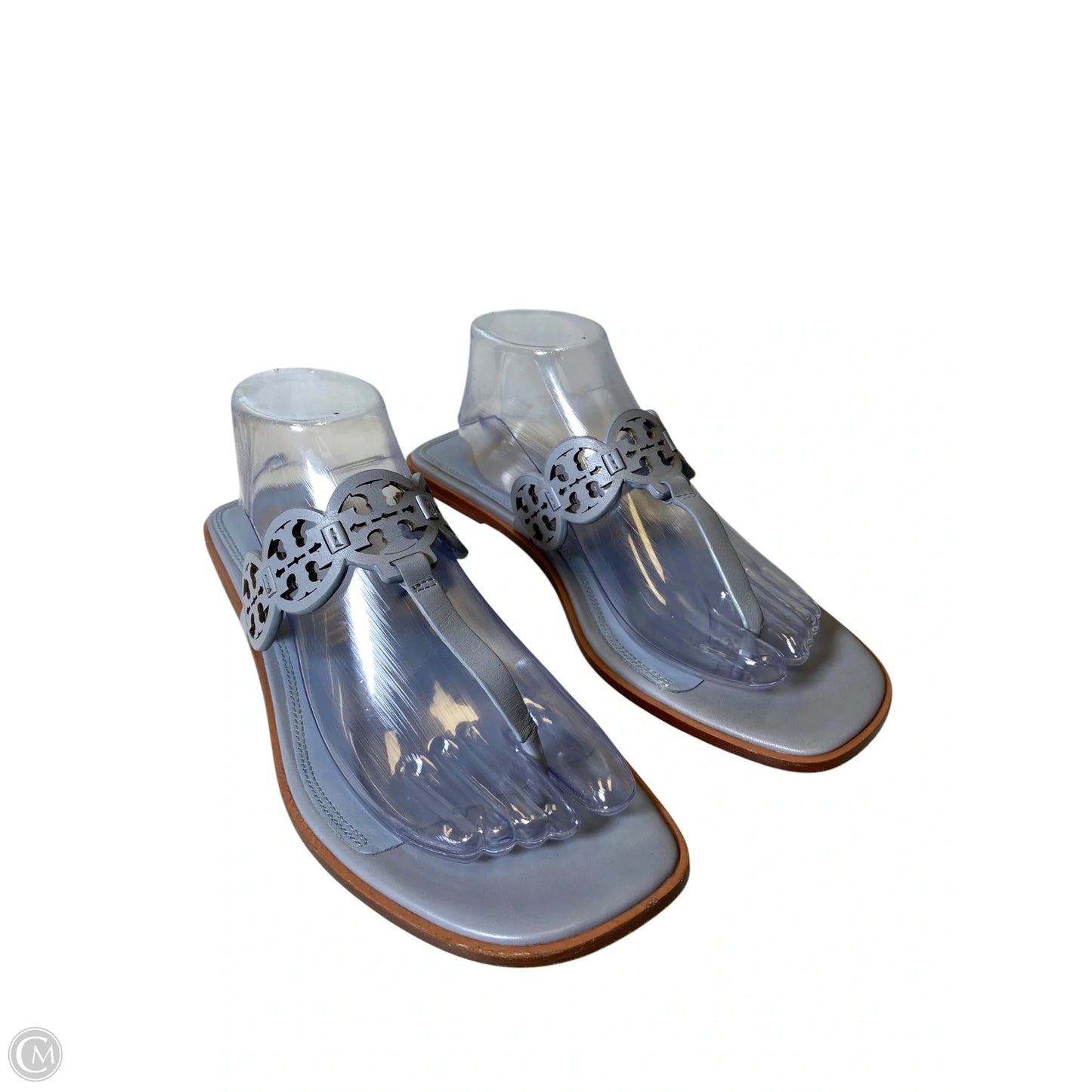 Sandals Designer By Tory Burch In Blue, Size: 11