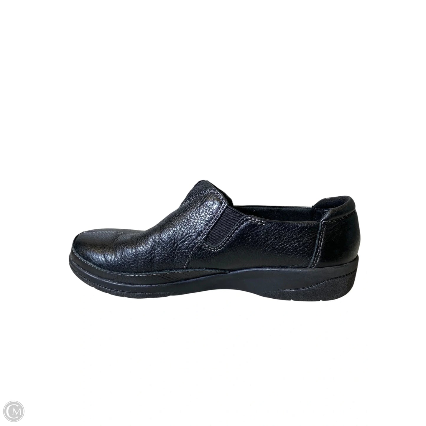 Shoes Flats By Clarks In Black, Size: 6
