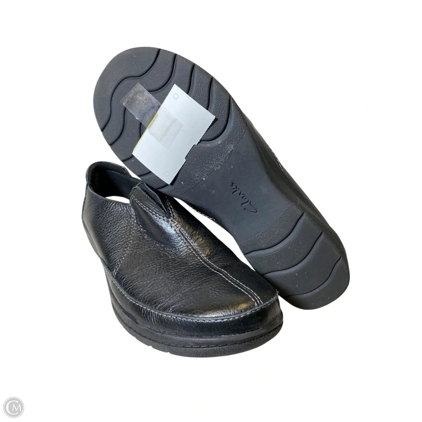 Shoes Flats By Clarks In Black, Size: 6