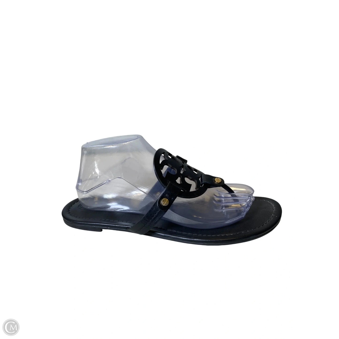Sandals Designer By Tory Burch In Black, Size: 10