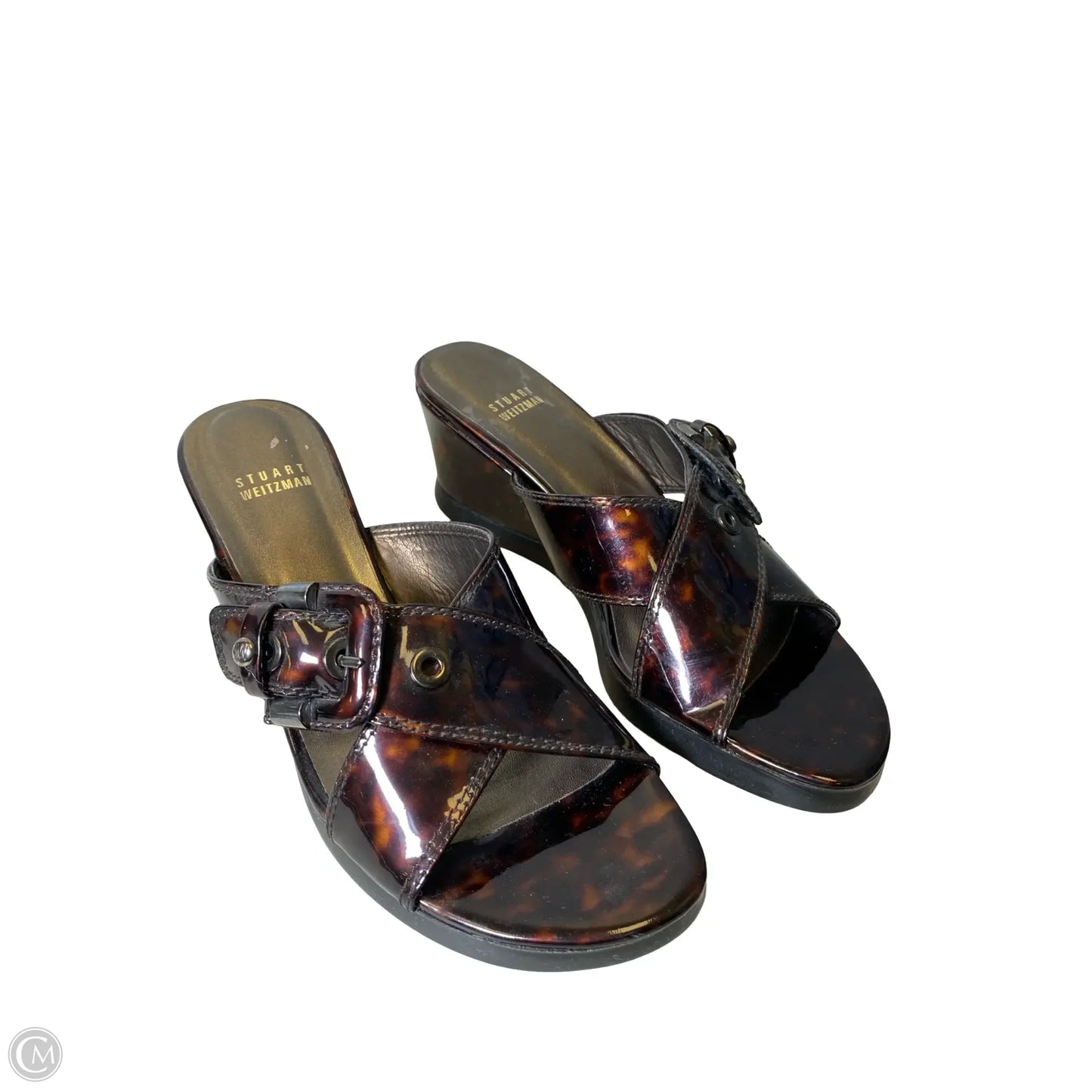 Shoes Designer By Stuart Weitzman In Ombre Print, Size: 8.5