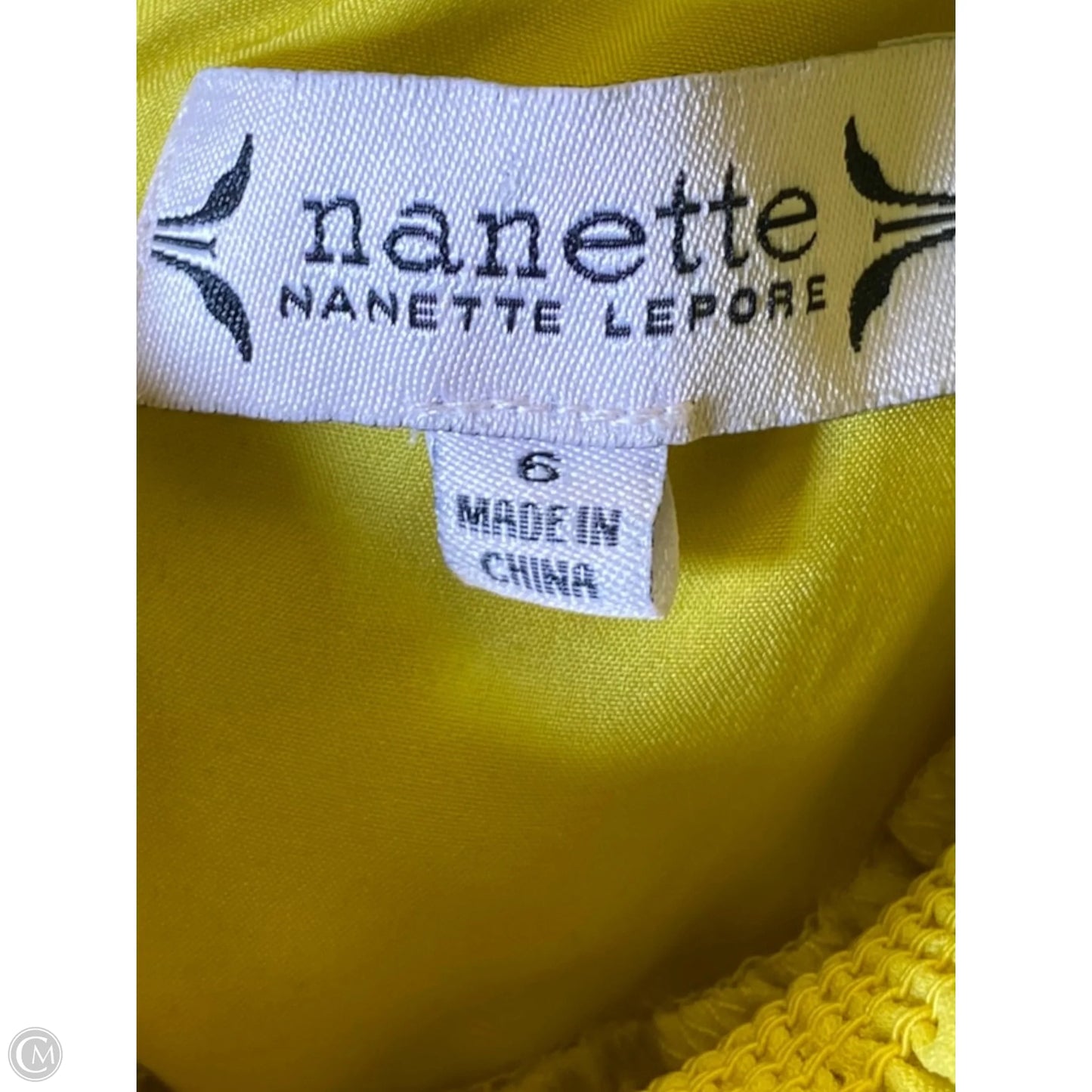 Dress Casual Midi By Nanette By Nanette Lepore In Yellow, Size: 6