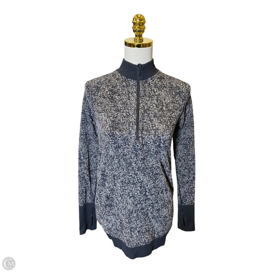 Top Long Sleeve By Lululemon In Grey, Size: M