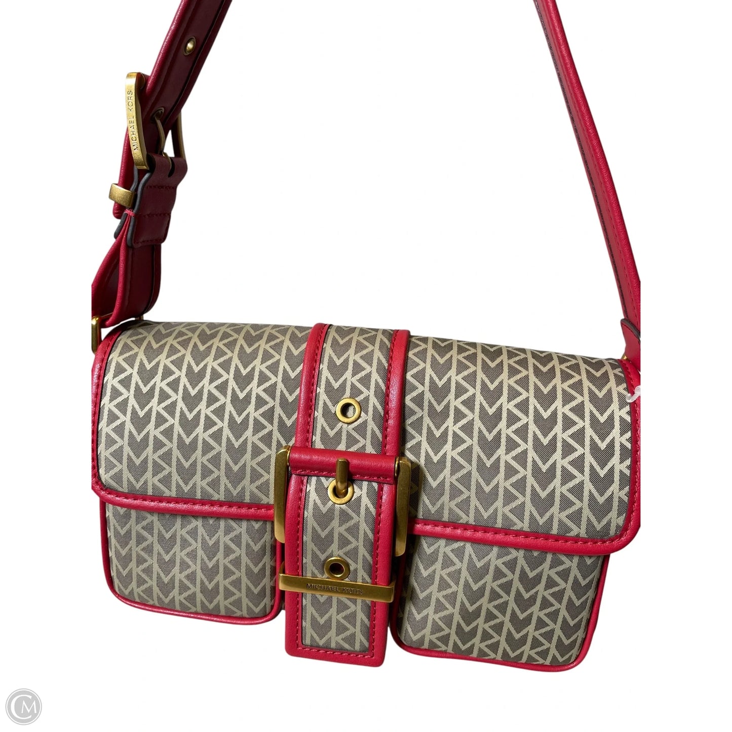 Handbag Designer By Michael Kors, Size: Medium