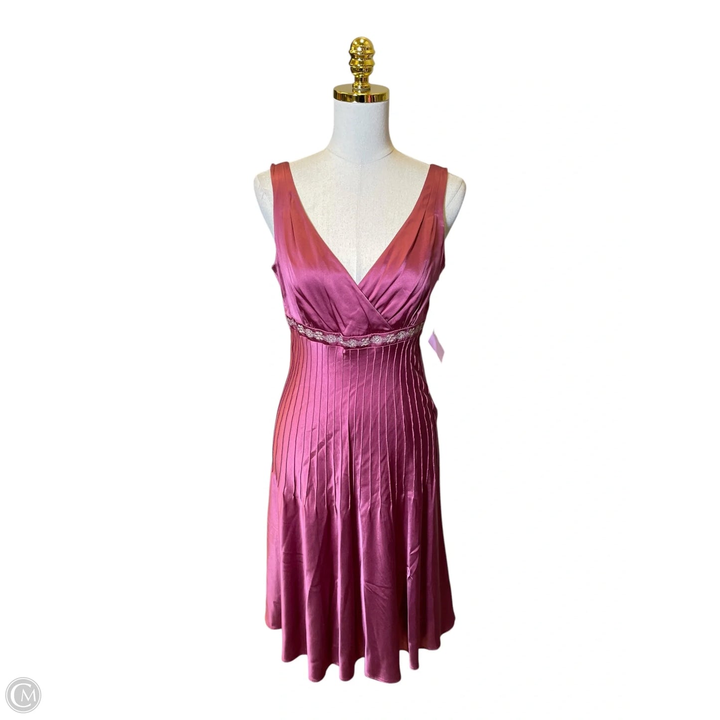 Dress Casual Midi By Antonio Melani In Purple, Size: 6
