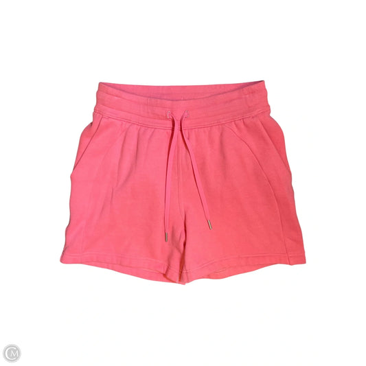 Athletic Shorts By Lululemon In Coral, Size: 6