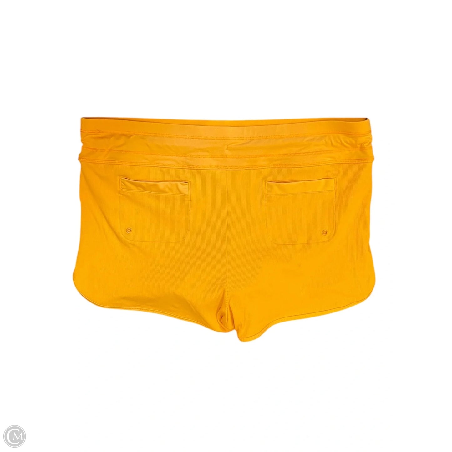 Athletic Shorts By Athleta In Orange, Size: M